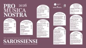 PRO MUSICA NOSTRA SAROSSIENSI 2026